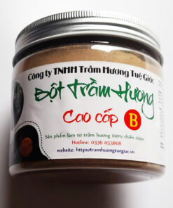 Bột trầm hương loại B trọng lượng 100 gr