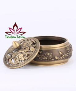 Lư đốt trầm bằng đồng cao cấp